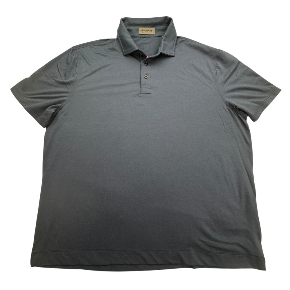 G/FORE Polo Shirt Mens 2XL Navy Blue Golf Performance Stretch Pima Blend